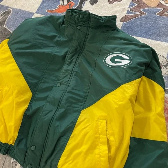 Vintage Green Bay packers logo 7 jacket